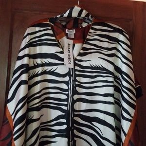 ZEBRA CAFTAN ONE SIZE